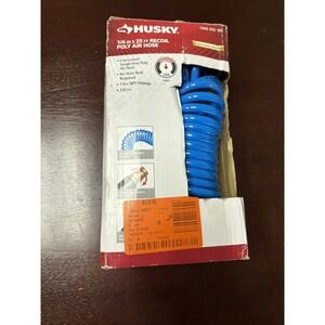 NEW!! HUSKY 1/4 in. x 25 ft. Poly Air Hose 1000 055 182 Light Weight